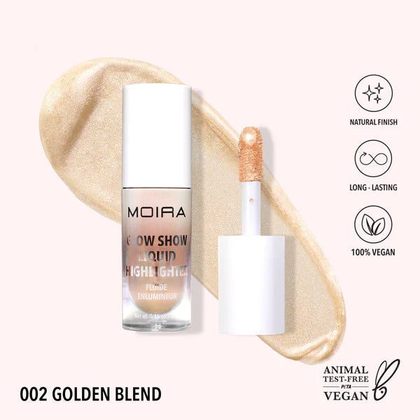 Moira Glow Show Liquid Highlighter -Iluminador líquido