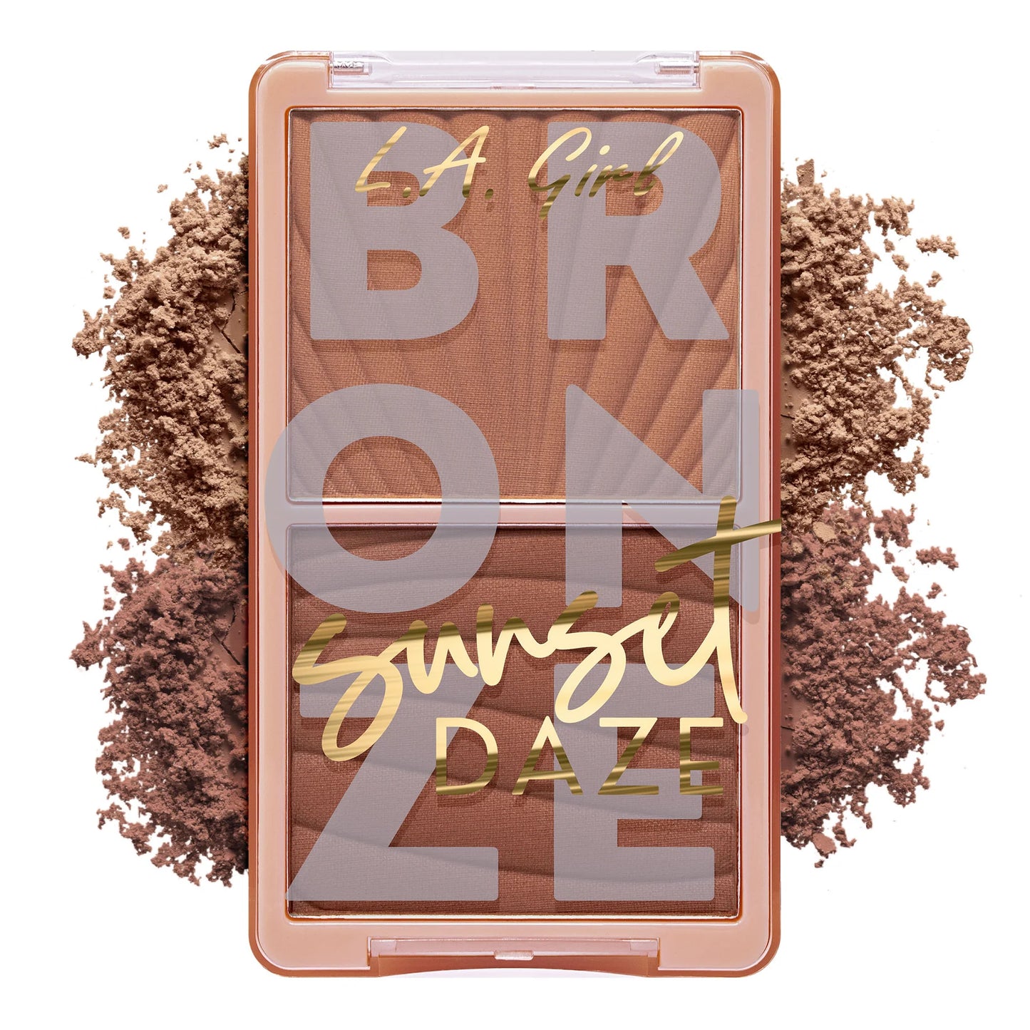 L.A. Girl Sunset Daze Bronzer-Duo de polvos Bronceadores