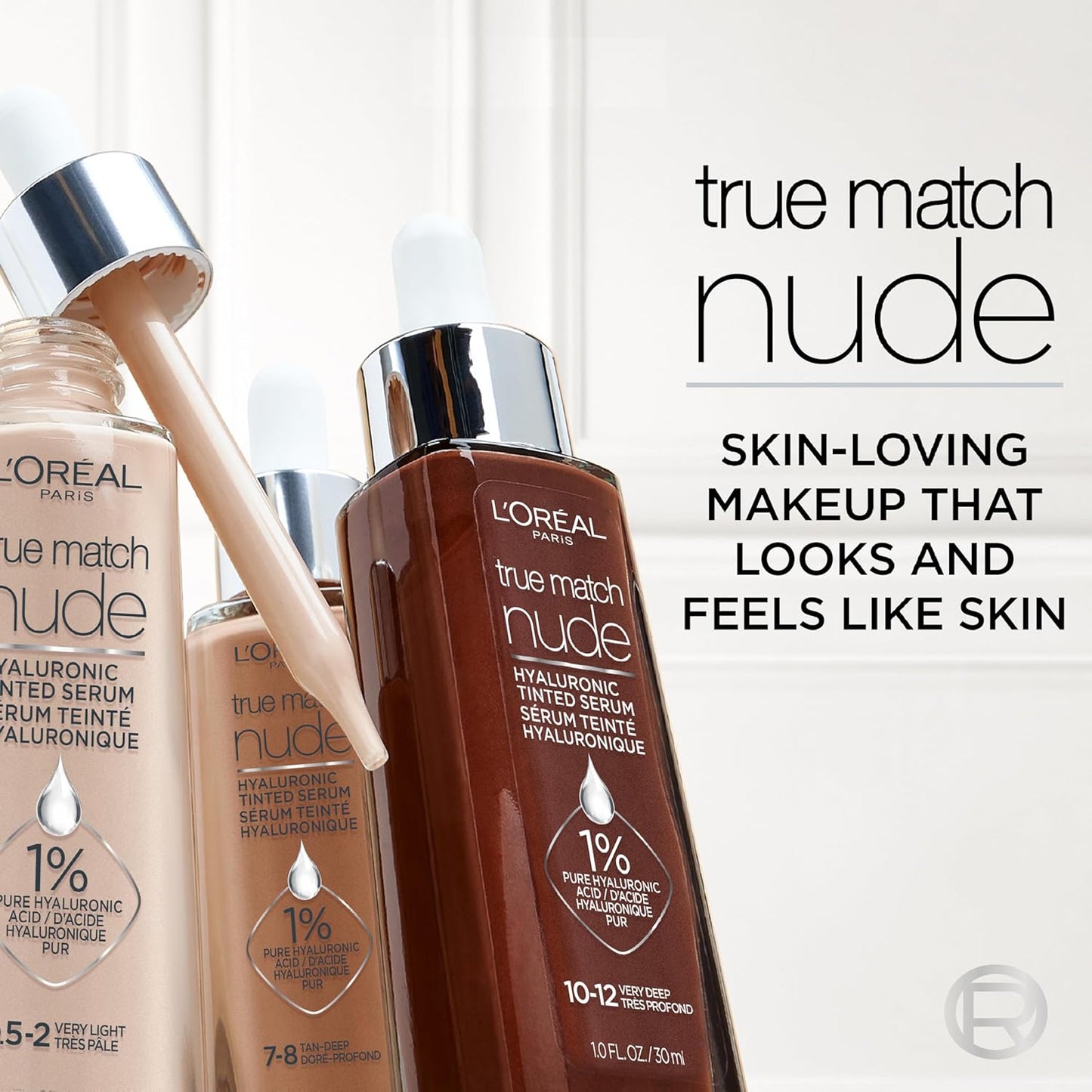 Loreal True Match Nude- Suero con color (Base de maquillaje)