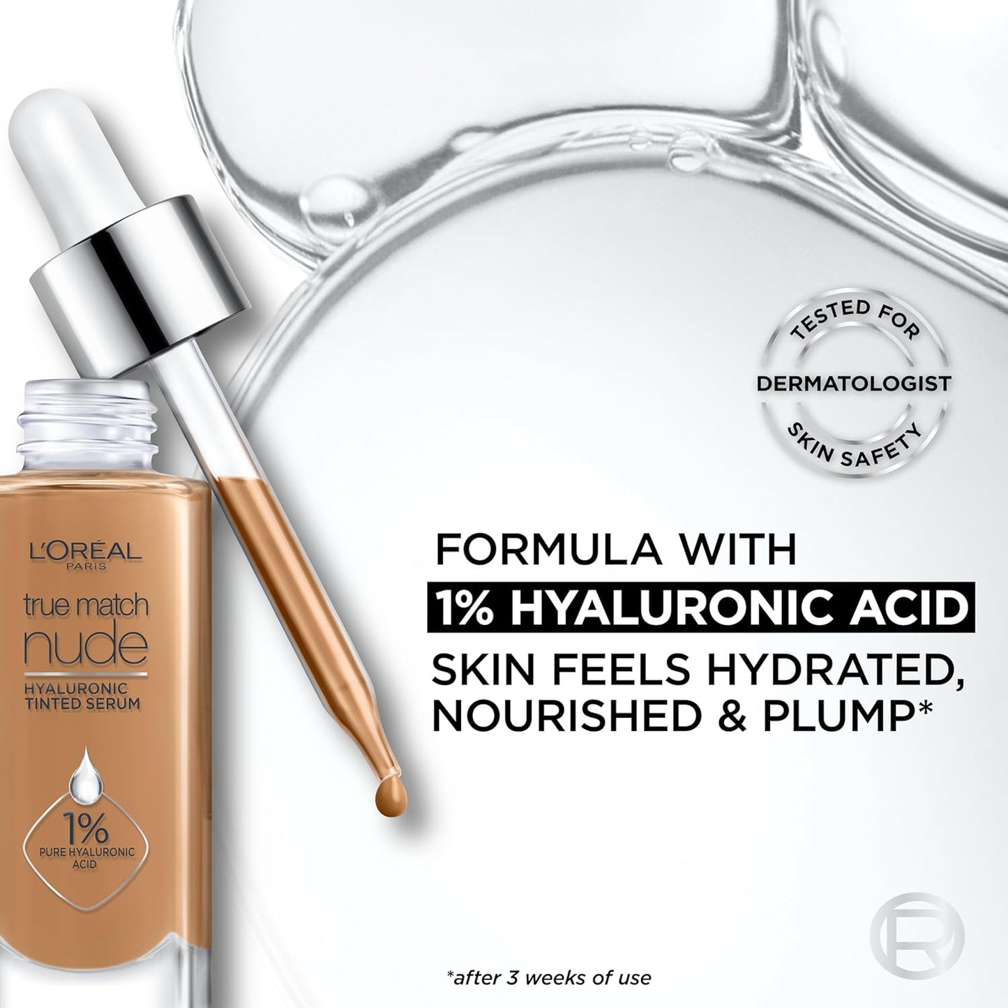 Loreal True Match Nude- Suero con color (Base de maquillaje)