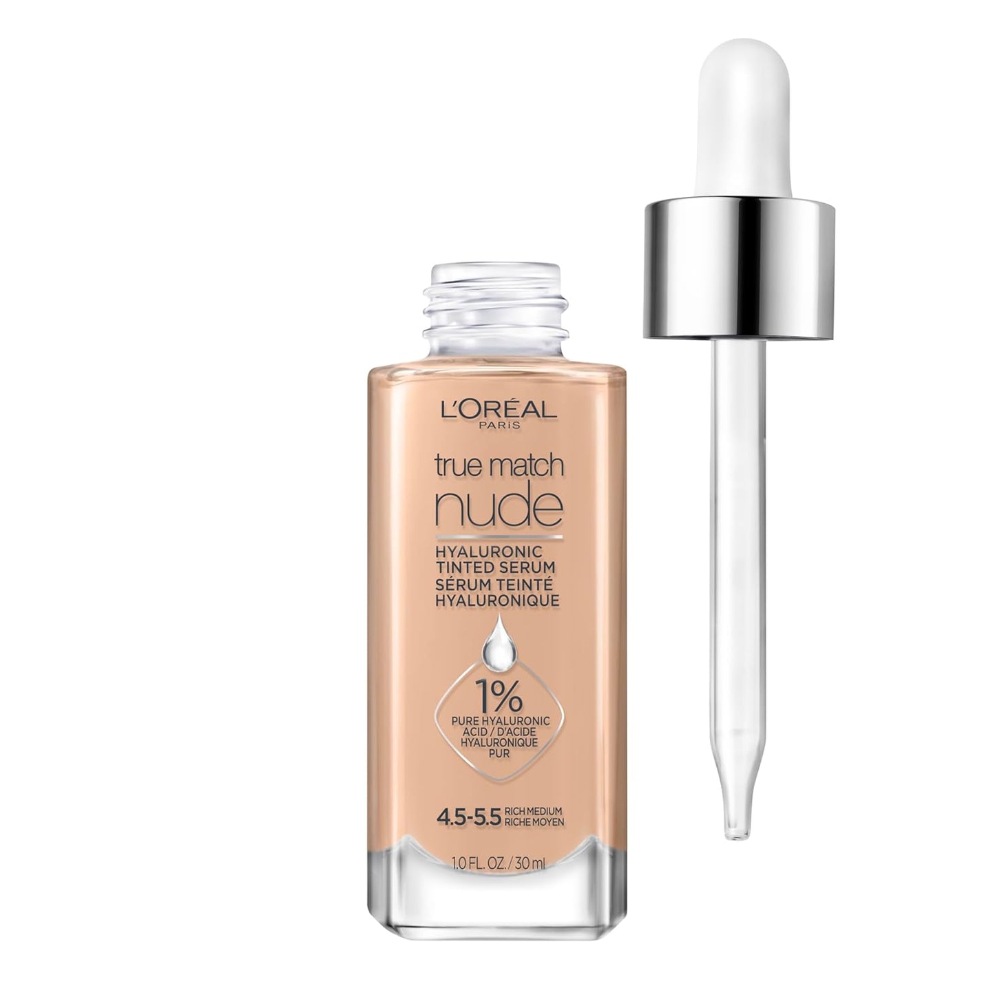 Loreal True Match Nude- Suero con color (Base de maquillaje)