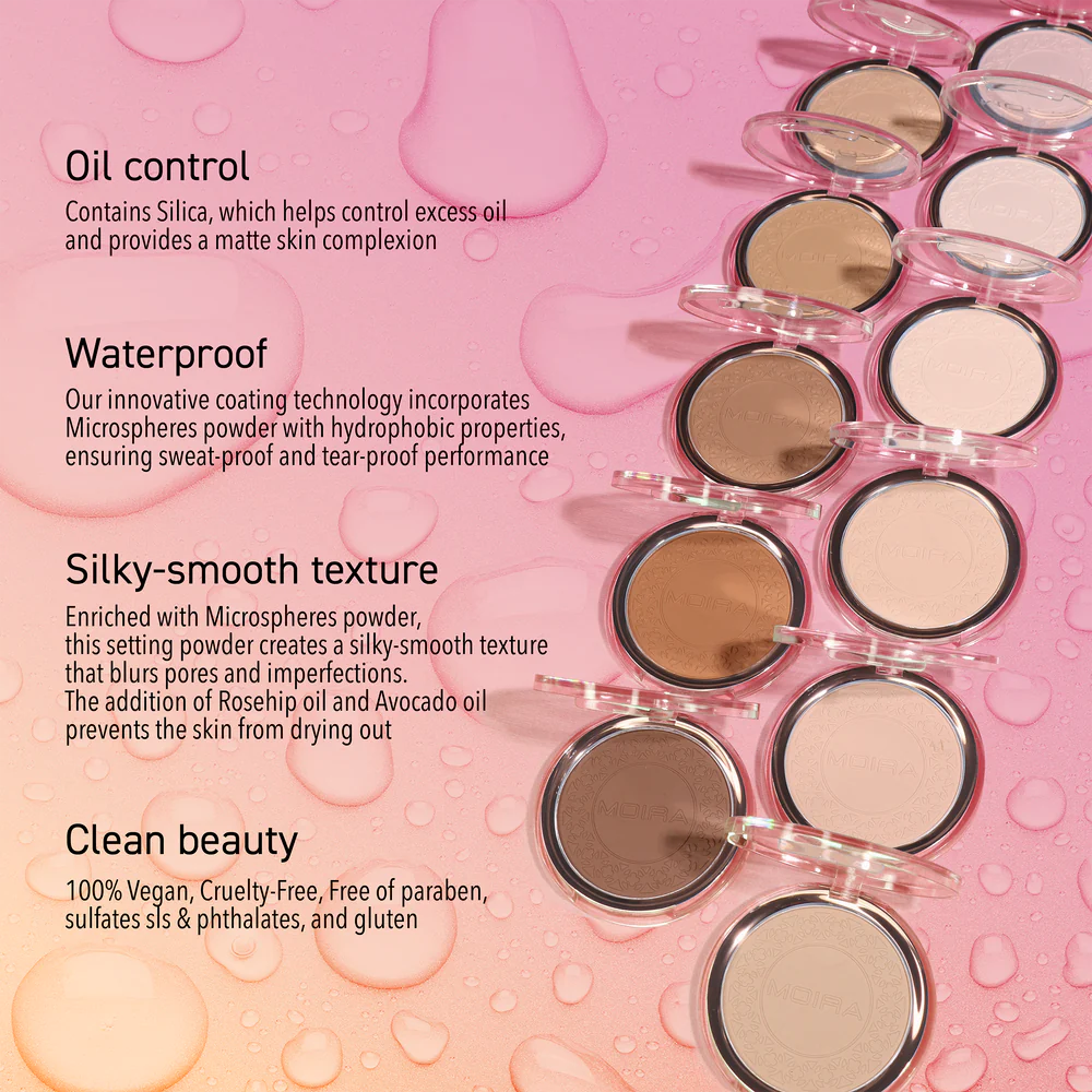 Moira Soft Focus Waterproof Setting Powder-Polvo fijador