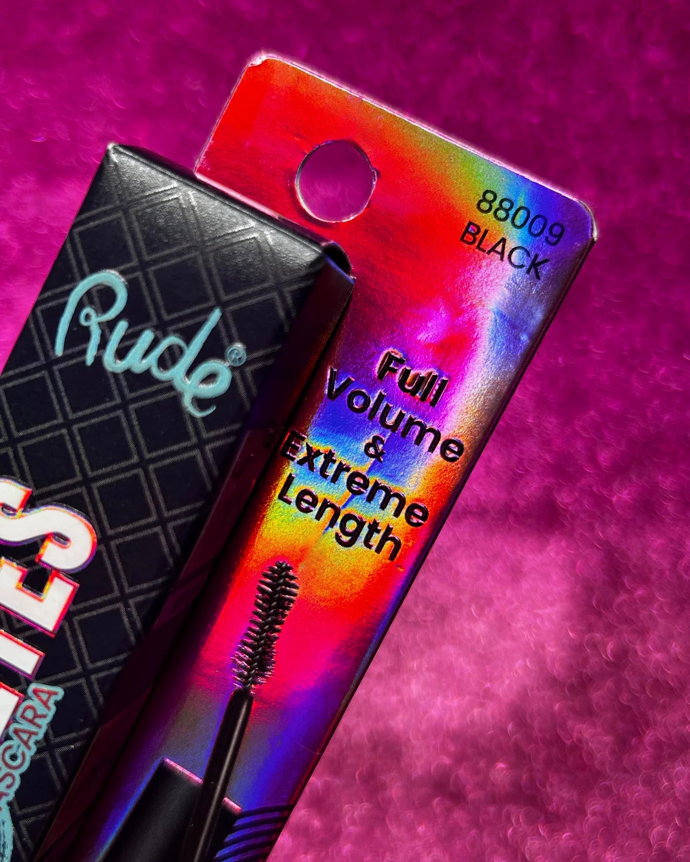 Rude Cosmetics Sultry Eyes Mascara-Máscara para pestañas (Color Negro)