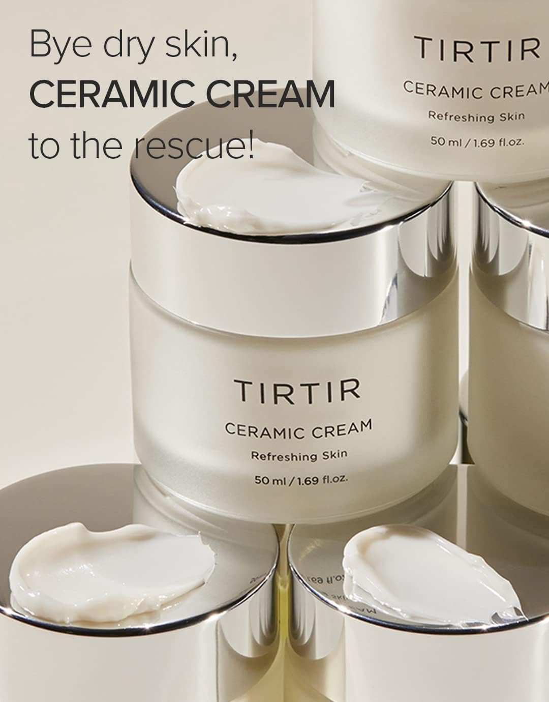 TIRTIR Crema facial Ceramic Cream, 50ml