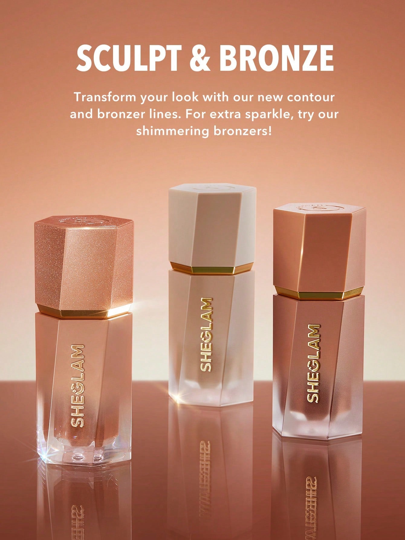 SHEGLAM Sun Beam Shimmer Liquid Bronzer-Bronceador líquido