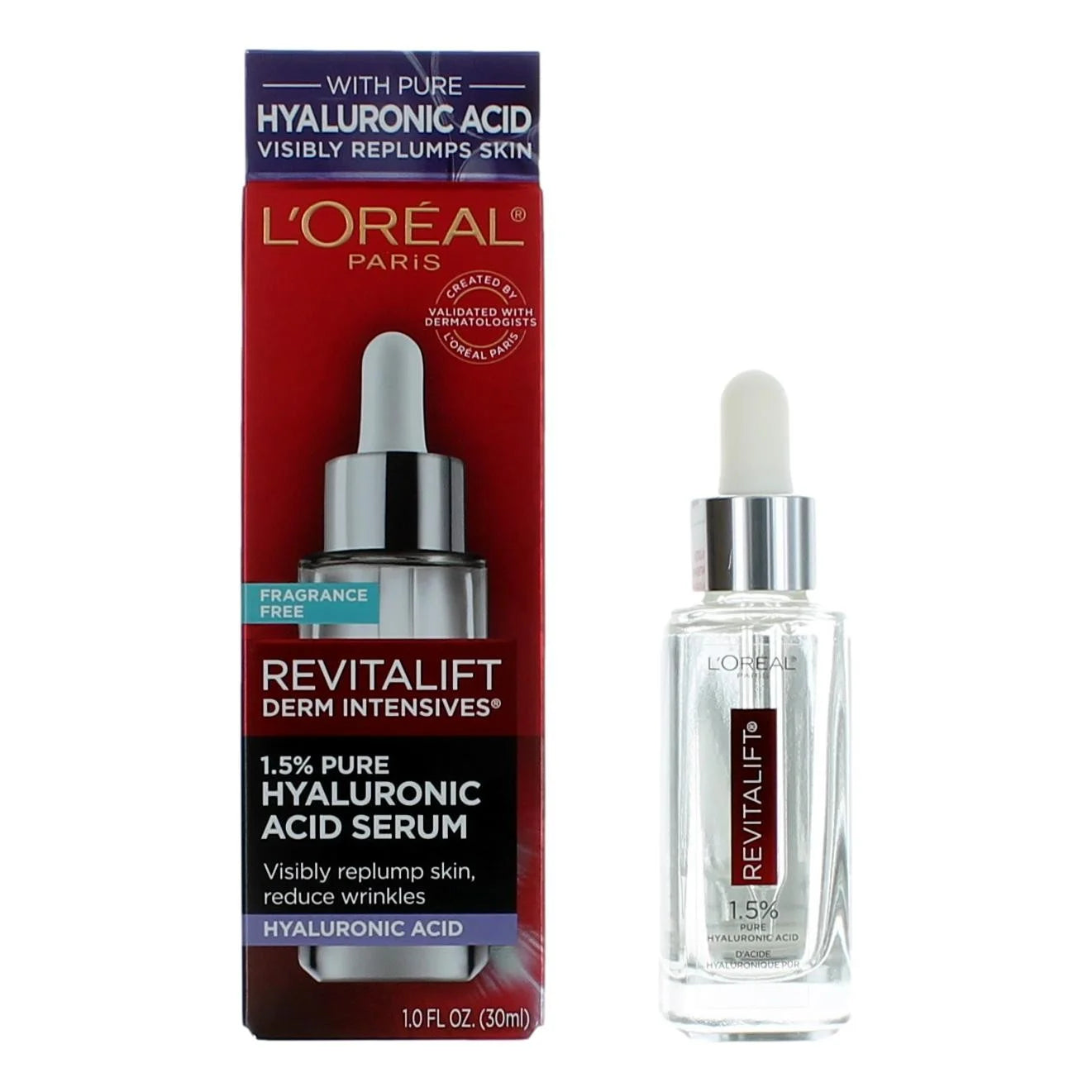 L'Oréal Paris Serum 1.5% Ácido Hialurónico, 30 ml