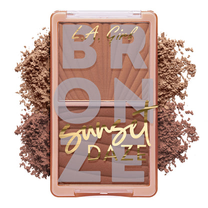 L.A. Girl Sunset Daze Bronzer-Duo de polvos Bronceadores