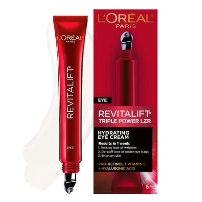 L'Oréal Paris Revitalift Triple Power Crema para el Contorno de Ojos , 15 ml