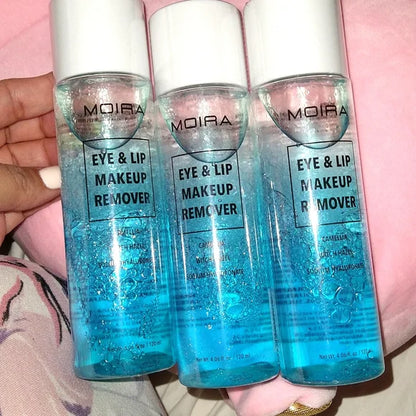 MOIRA Eye & Lip Makeup Remover - Desmaquillante Suave para Ojos y Labios