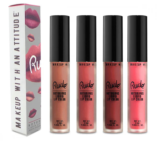 Rude Cosmetics Notorious Liquid Lip-Labial Líquido larga duración