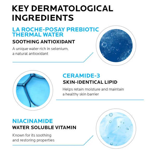 La Roche-Posay Toleriane Double Repair Crema hidratante para el rostro Mate (Pieles grasas y Mixtas), 100 ml