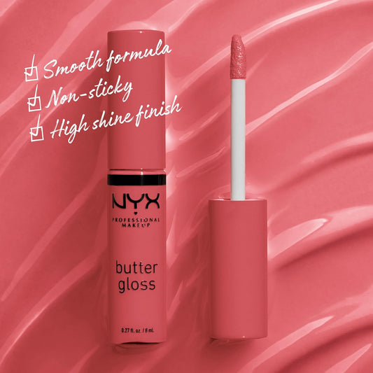 NIX Butter Gloss Non-Sticky Lip Gloss- Brillo labal