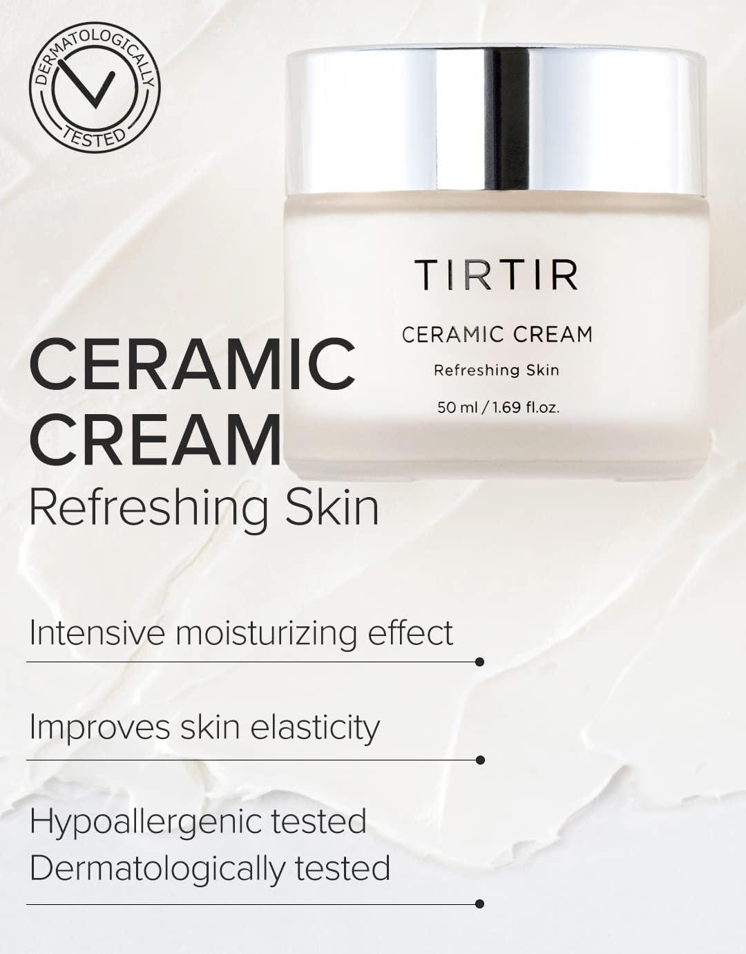 TIRTIR Crema facial Ceramic Cream, 50ml