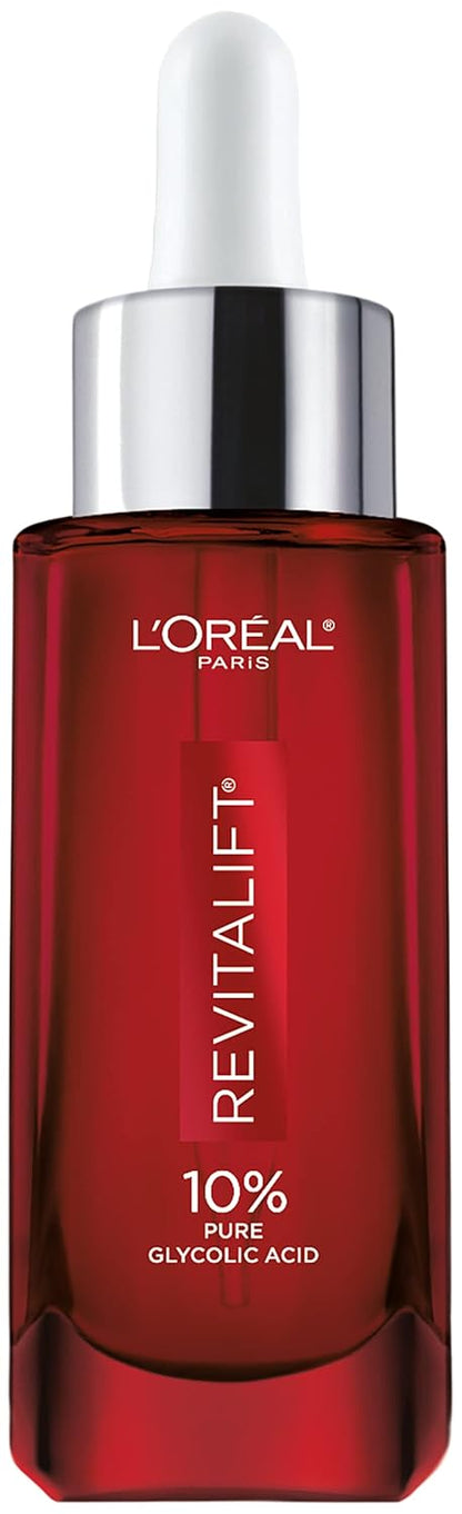 L'Oréal Paris Serum de noche Revitalift Acido Glicólico 10%, 30 ml