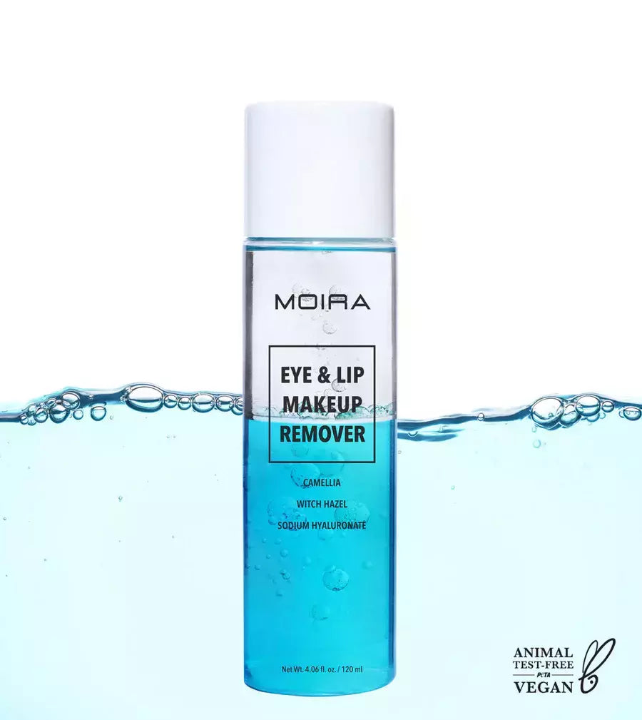 MOIRA Eye & Lip Makeup Remover - Desmaquillante Suave para Ojos y Labios