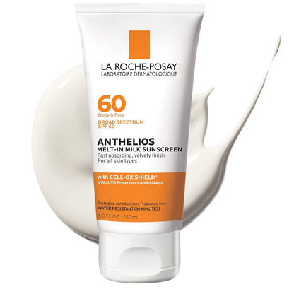 La Roche-Posay Anthelios Melt-In Milk Protector Solar SPF 60 Body & Face, 150 ml