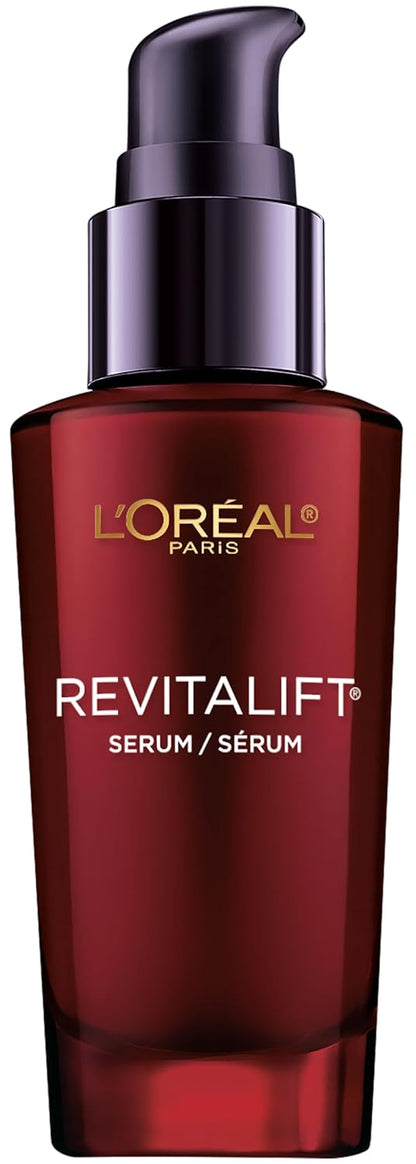 L'Oréal Paris Revitalift Triple Power Suero antienvejecimiento con Pro-Xylane + Ácido hialurónico, 30 ml