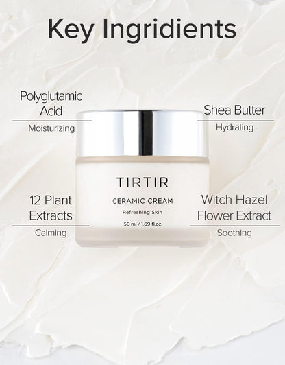 TIRTIR Crema facial Ceramic Cream, 50ml