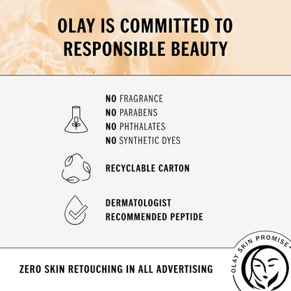 Olay Contorno de ojos con Vitamina C + Petido 24, 15 ml