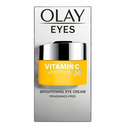 Olay Contorno de ojos con Vitamina C + Petido 24, 15 ml